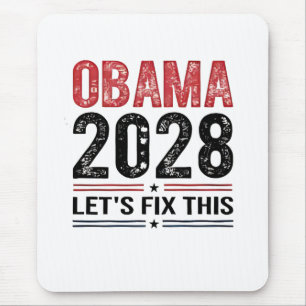 Michelle Obama for President Obama 2028 Mouse Mat