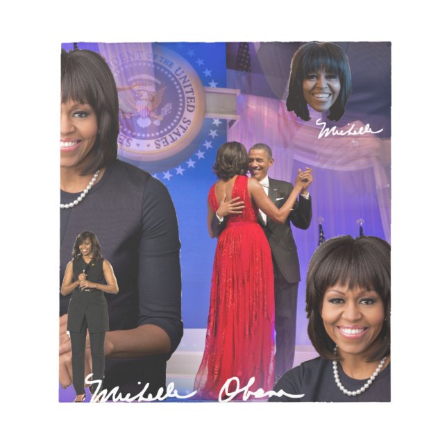 Michelle Obama Notepad (Front)