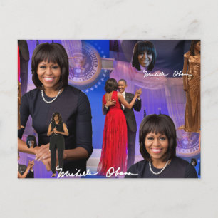Michelle Obama Postcard