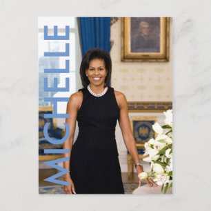 Michelle Obama Postcard