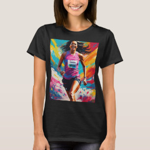 'michelle obama' running  T-Shirt