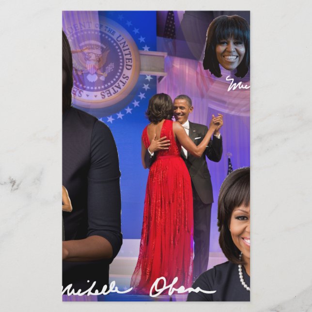 Michelle Obama Stationery (Front)