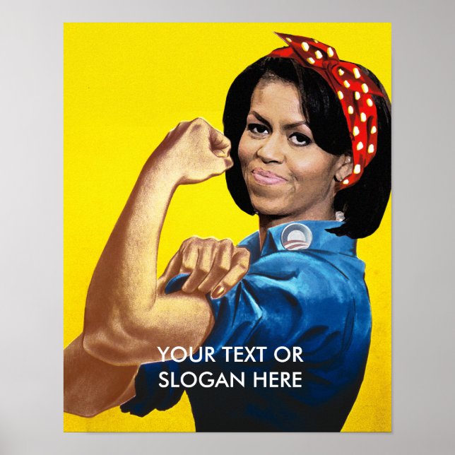 MICHELLE THE RIVETER POSTER (Front)