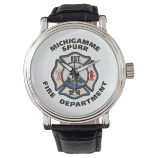 Michigamme Fire Department logo watch