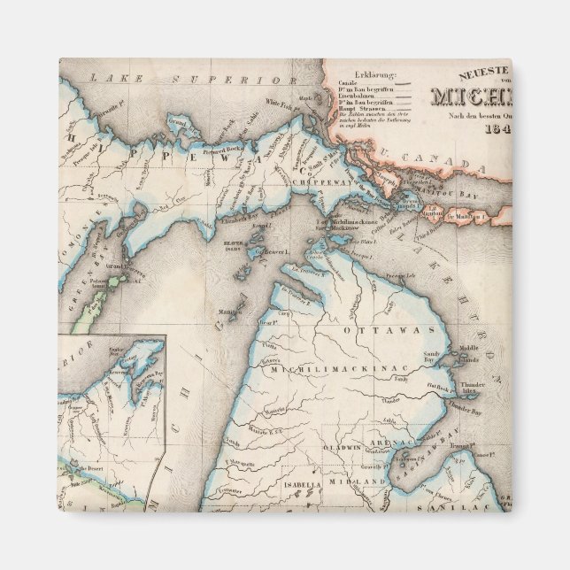 Michigan 2 magnet (Front)