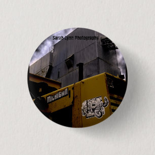 Michigan 3 Cm Round Badge