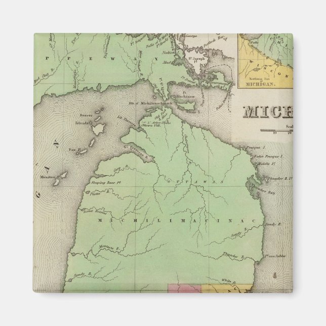 Michigan 4 magnet (Front)