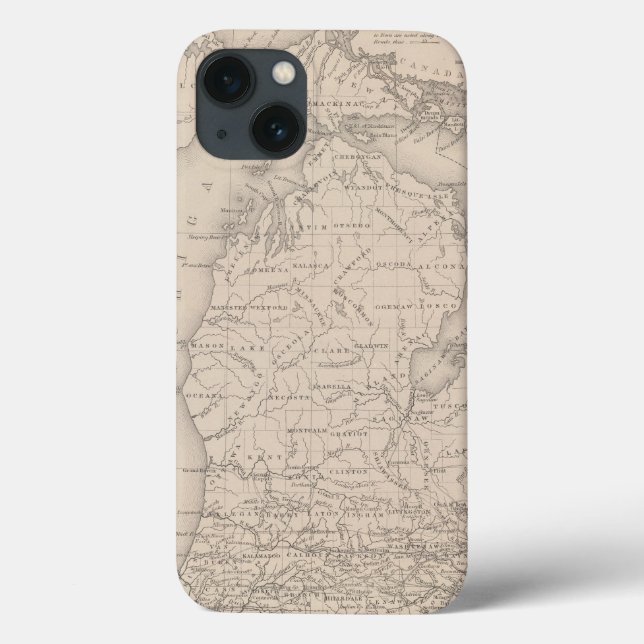 Michigan 9 Case-Mate iPhone case (Back)