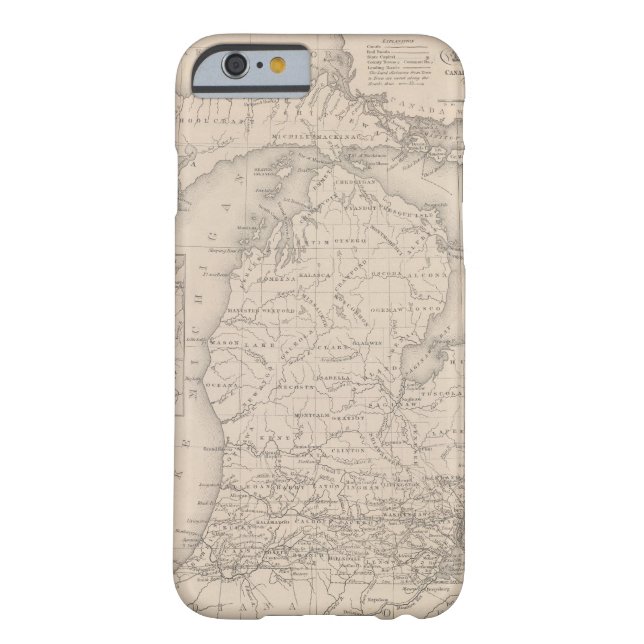 Michigan 9 Case-Mate iPhone case (Back)
