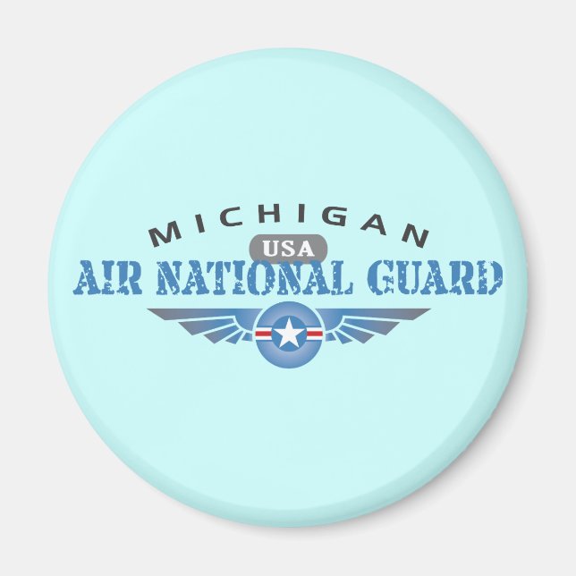 Michigan Air National Guard Magnet (Front)