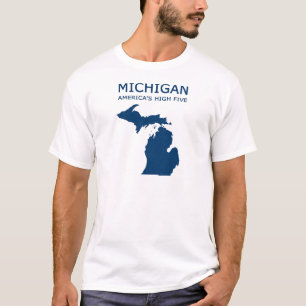 Michigan. America's High Five T-Shirt