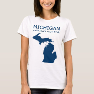 Michigan. America's High Five T-Shirt