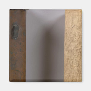 Michigan and Indiana Border Survey Magnet