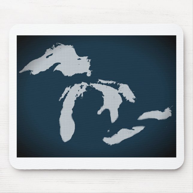 Michigan and the Great Lakes Mouse Mat (Front)