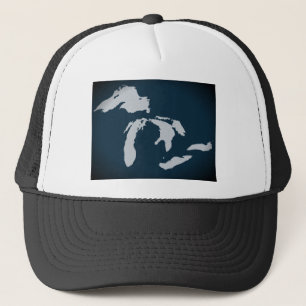 Michigan and the Great Lakes Trucker Hat