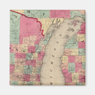 Michigan and Wisconsin Magnet