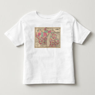 Michigan and Wisconsin Toddler T-Shirt