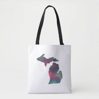 Michigan Aurora Tote Bag