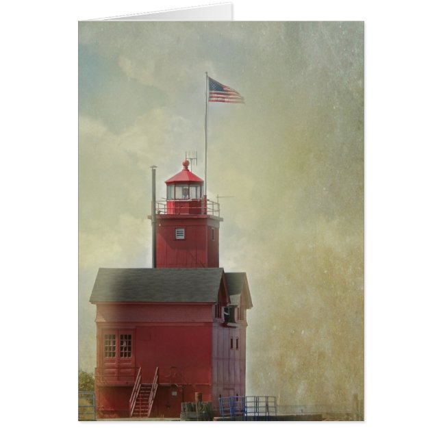Michigan Big Red Lighthouse (Front)