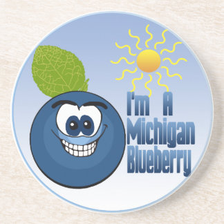 Michigan Blueberry Coaster