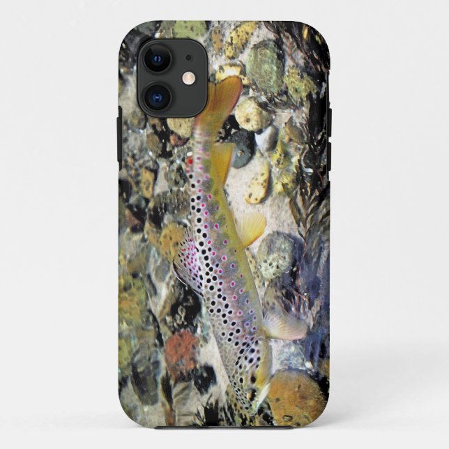 Michigan Brown Trout Case-Mate iPhone Case (Back)