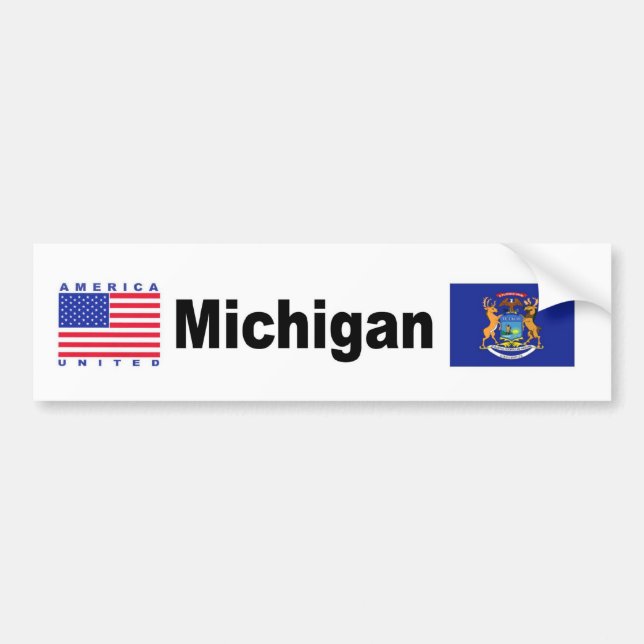 Michigan Bumper Sticker (Front)