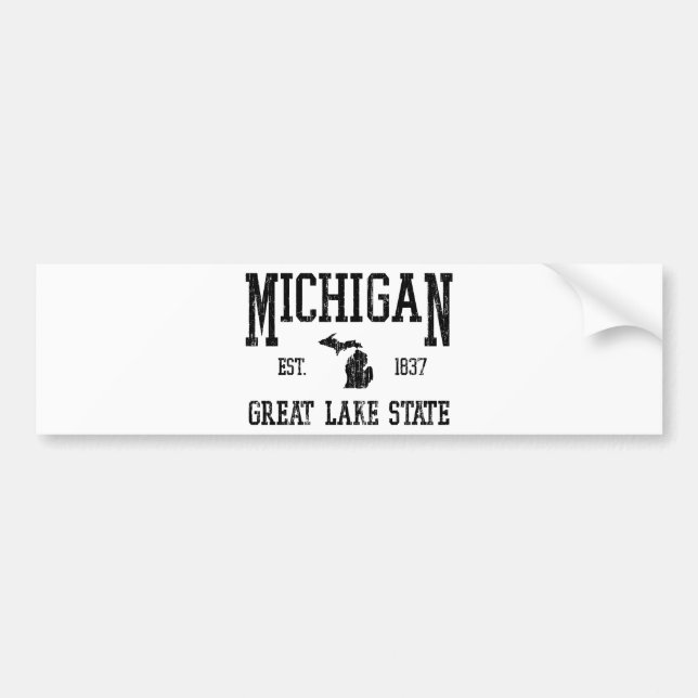 Michigan Bumper Sticker (Front)