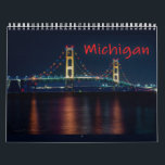 Michigan Calendar<br><div class="desc">This 12-month calendar features beautiful images from the Great Lakes State. Makes a great gift for family,  friends,  coworkers or even yourself!</div>