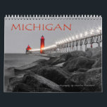MICHIGAN Calendar<br><div class="desc">This 12-month calendar features beautiful images from the Great Lakes State. Makes a great gift for family, friends, coworkers or even yourself!</div>