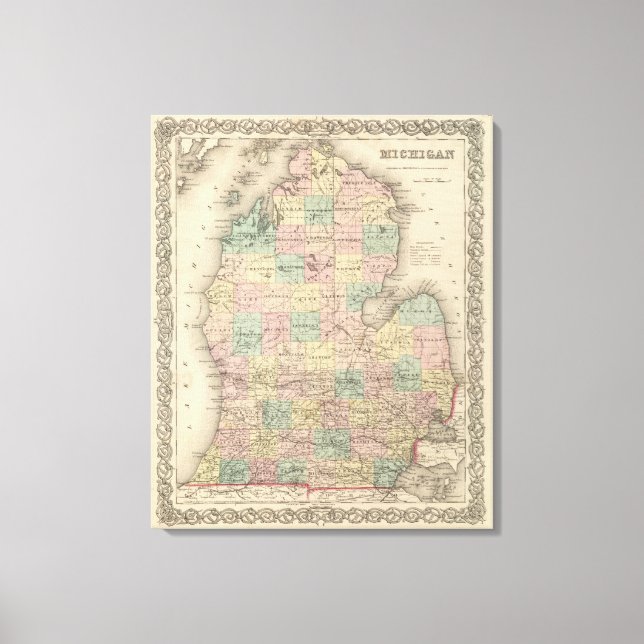 Michigan Canvas Print (Front)