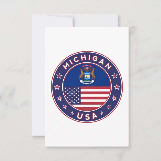 Michigan Card (Front)