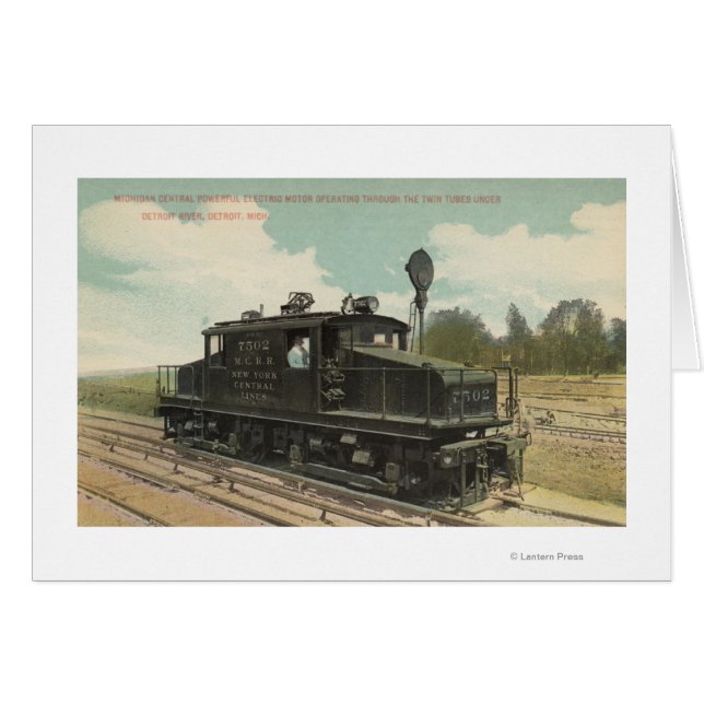 Michigan Central Electric Motor Engine (Front Horizontal)