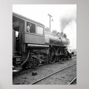 Michigan Central Railroad, 1904. Vintage Photo Poster