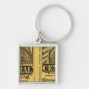 Michigan Central Railroad Key Ring