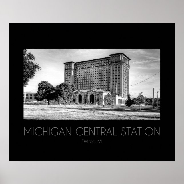 Michigan Central Station Poster (Front)