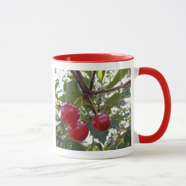 Michigan Cherries Mug (Right)