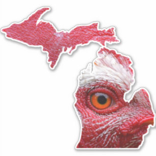 Michigan Chicken Sticker