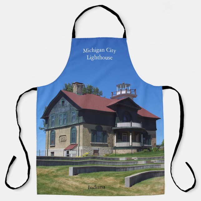 Michigan City Lighthouse apron (Front)