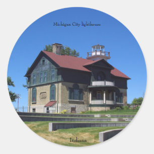 Michigan City Lighthouse sticker