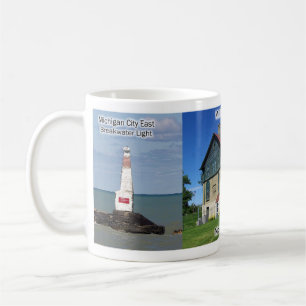 Michigan City Lighthouses mug