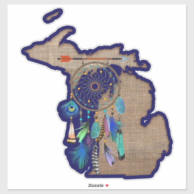 Michigan Dream Catcher Beautiful  (Sheet)