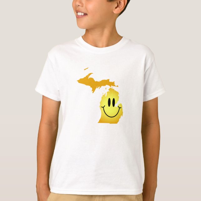 Michigan Face T-Shirt (Front)