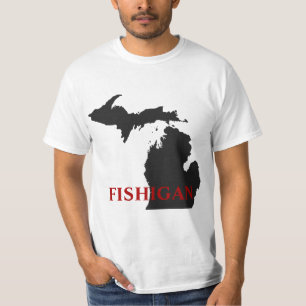 Michigan fisherman humour T-Shirt