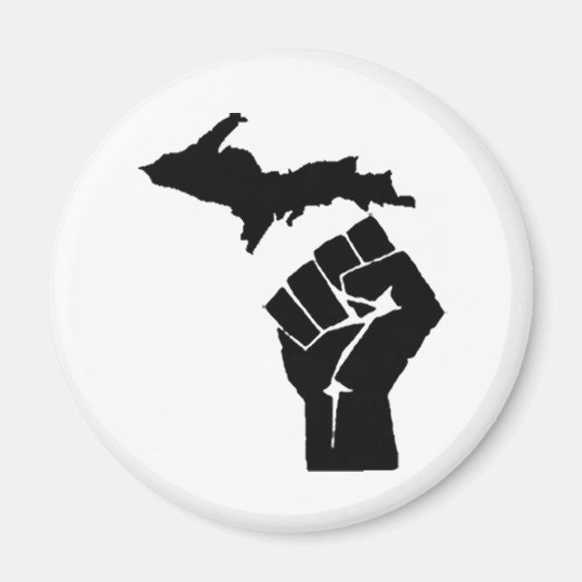 Michigan Fist Magnet (Front)