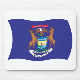 Michigan Flag Mousepad