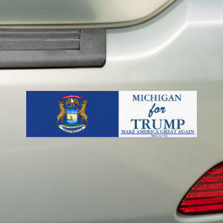 Michigan for Trump Bumper Sticker