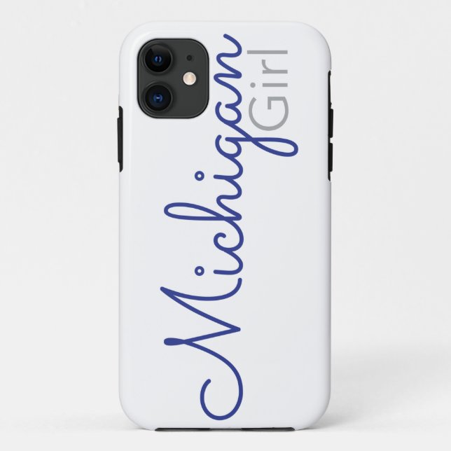 Michigan Girl Case-Mate iPhone Case (Back)