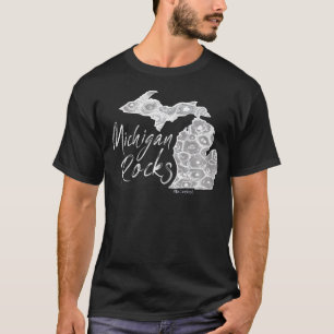 Michigan Girls Rocks Petoskey Stone T-Shirt