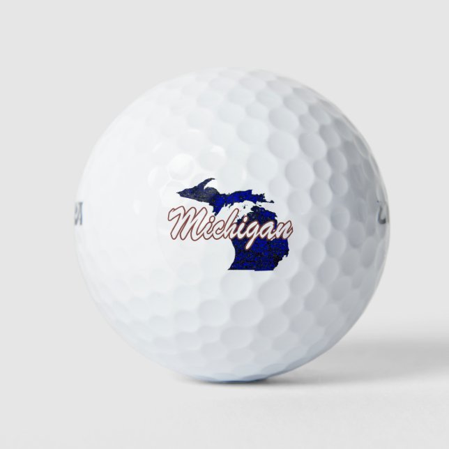 Michigan Golf Balls (Front)