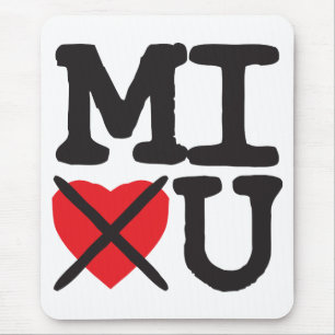 Michigan Hates You Mouse Mat